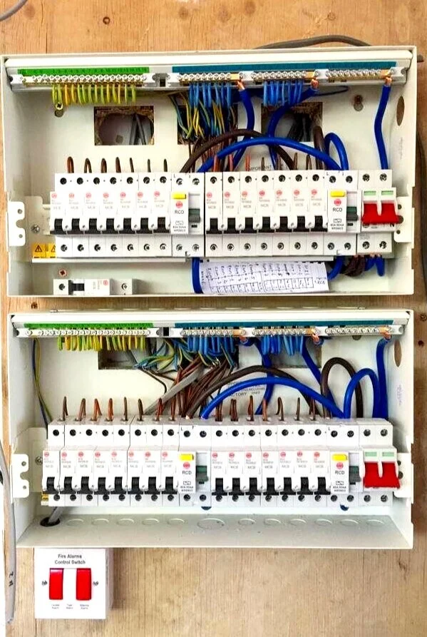NICEIC accredited electrical installation project in London