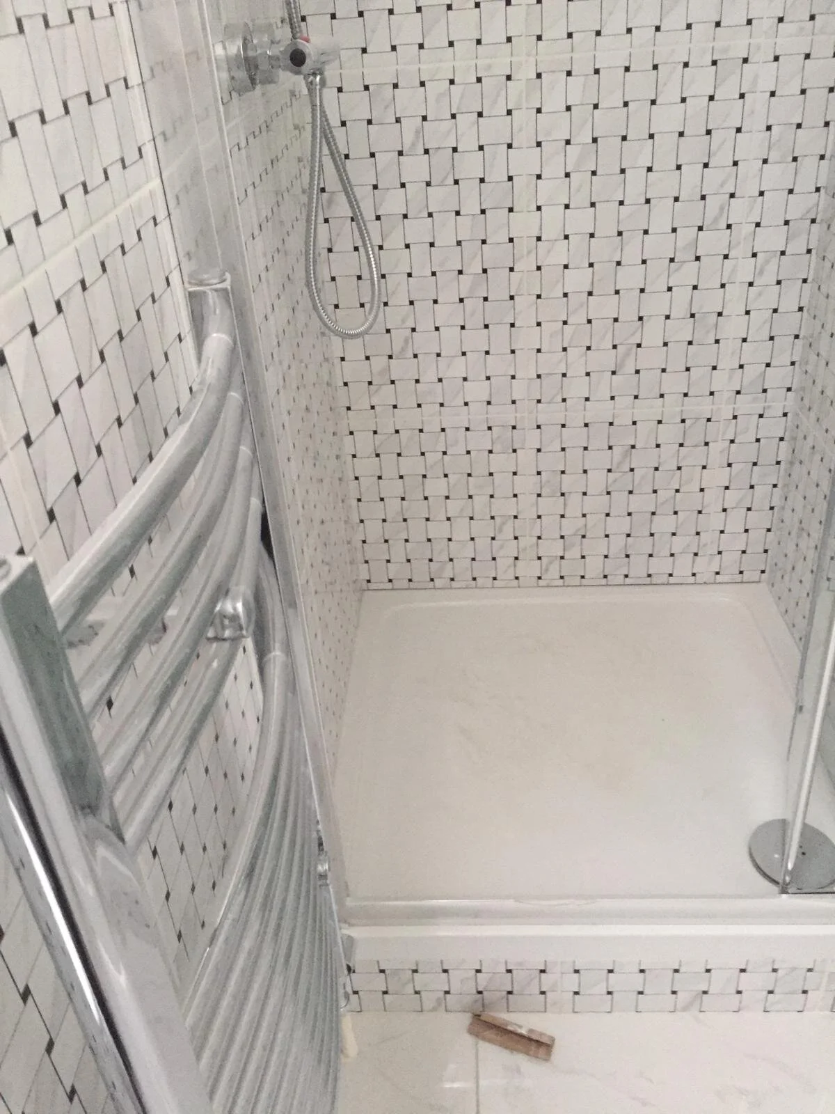 Wet room installation in London by Torrington Design and Build, NICEIC accredited